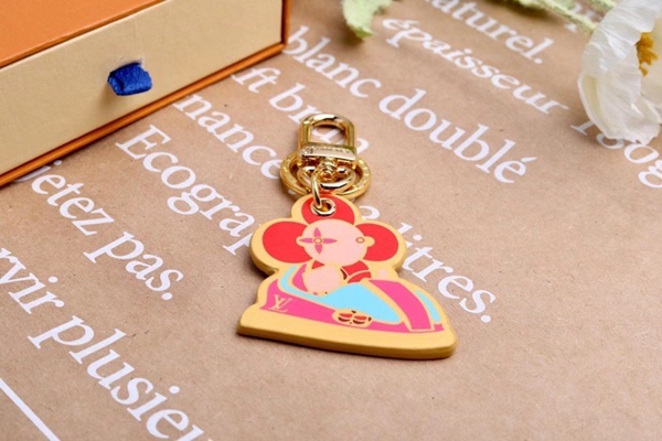 ブランドキーホルダー素材ディテール